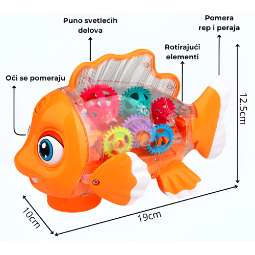 Svetleća Ribica | Interaktivna Igračka
